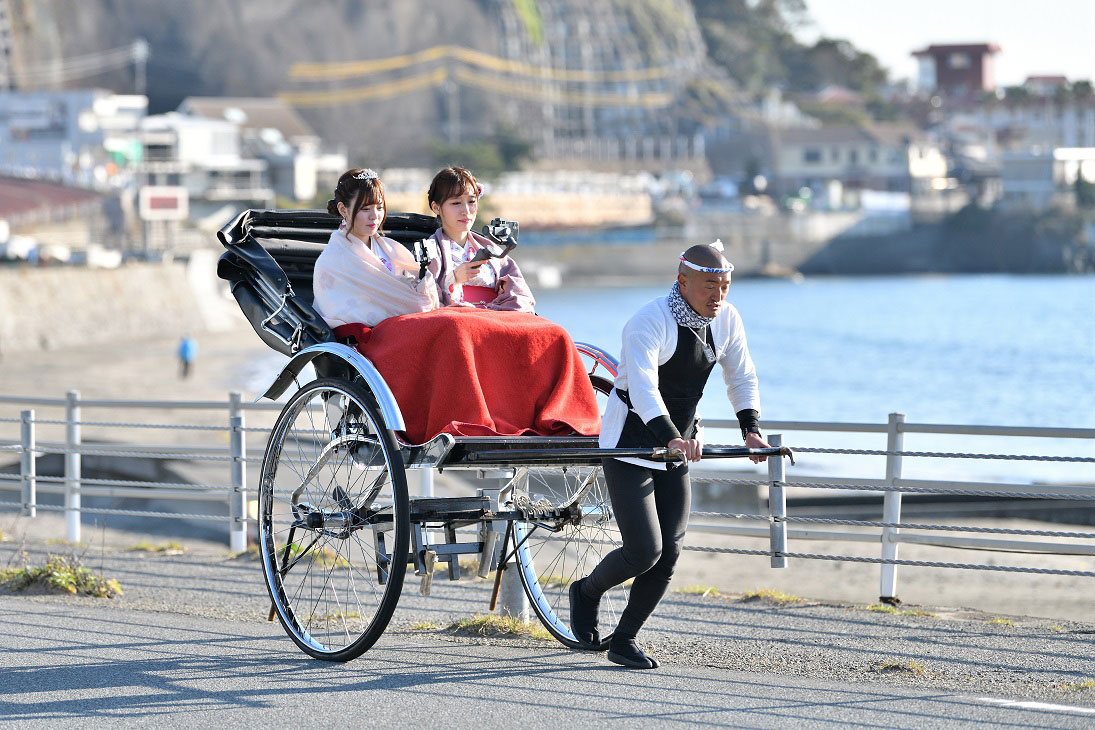 人力車体験 - 古都ごとく鎌倉